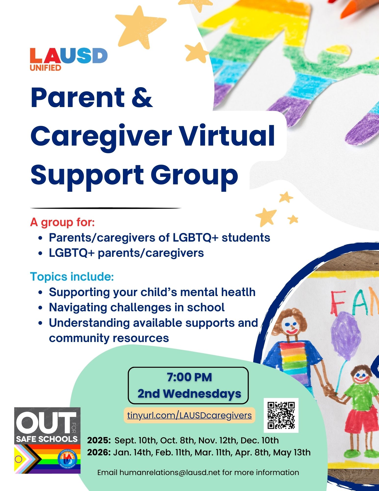 Parent & Caregiver Virtual Support Group
